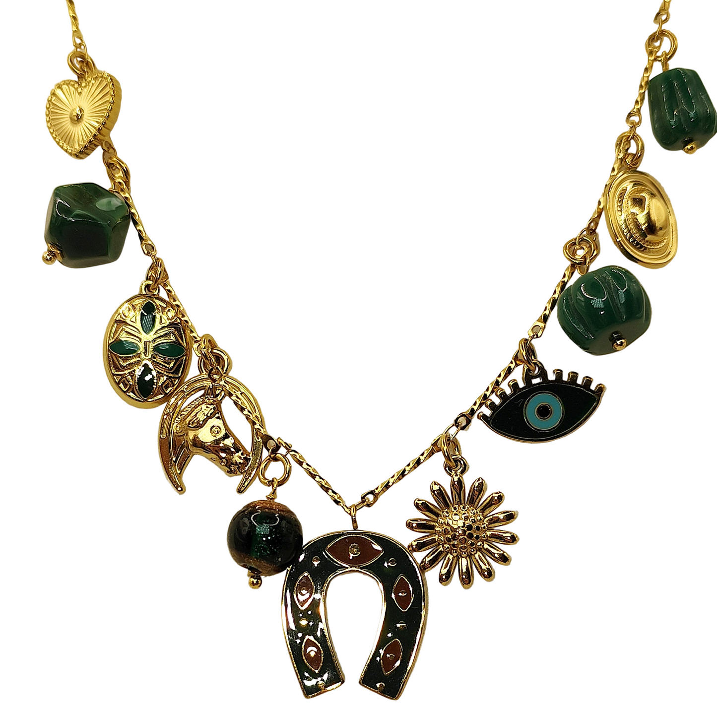 Collier Tahissia en acier inoxydable signé Milé Mila