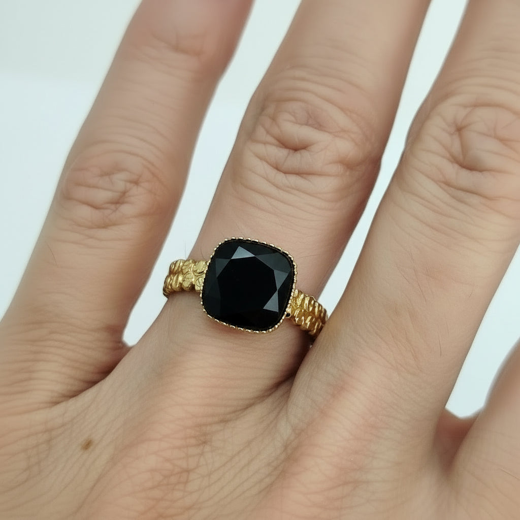 Bague Léa en acier inoxydable