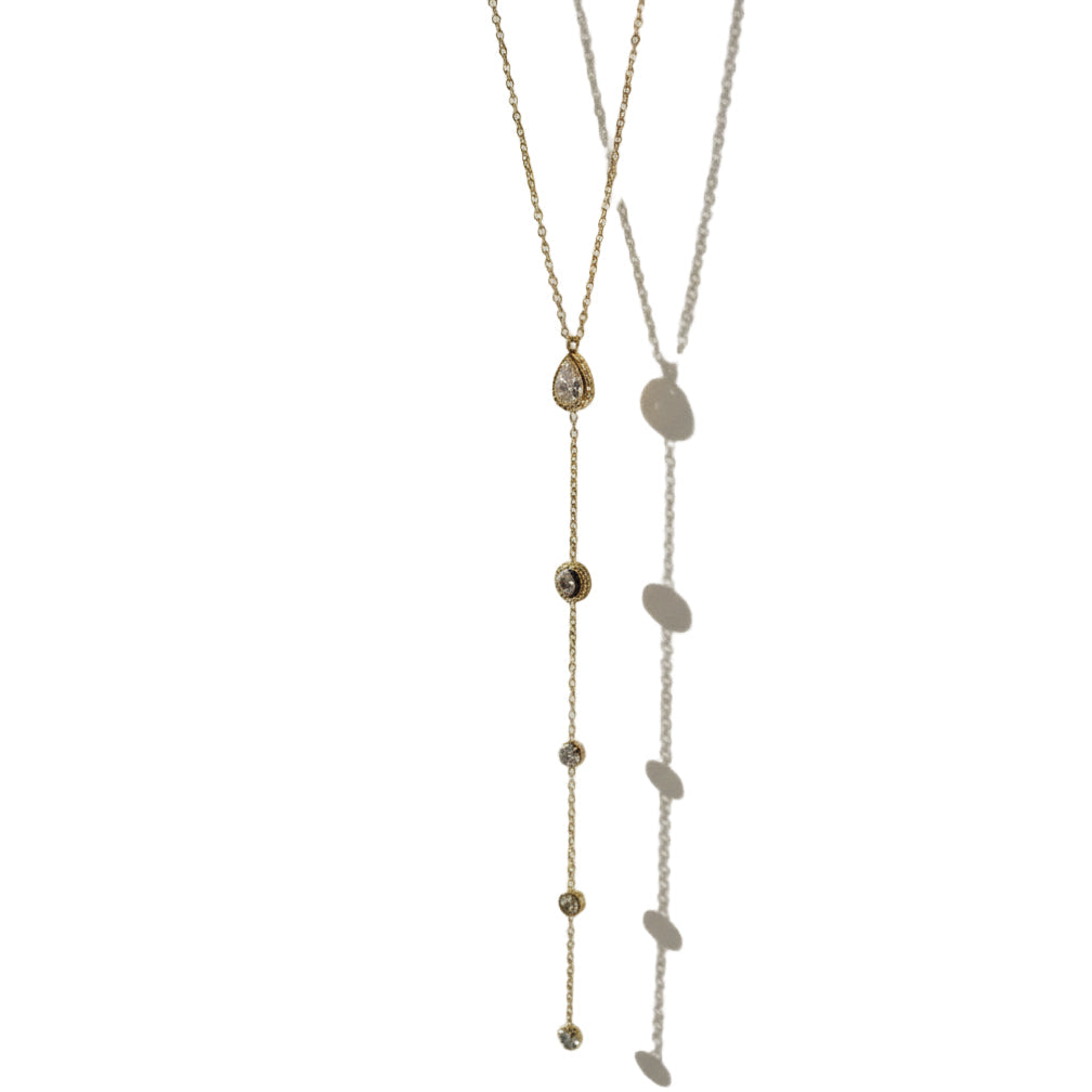 Collier Diams en acier inoxydable et zirconium signé Milé Mila