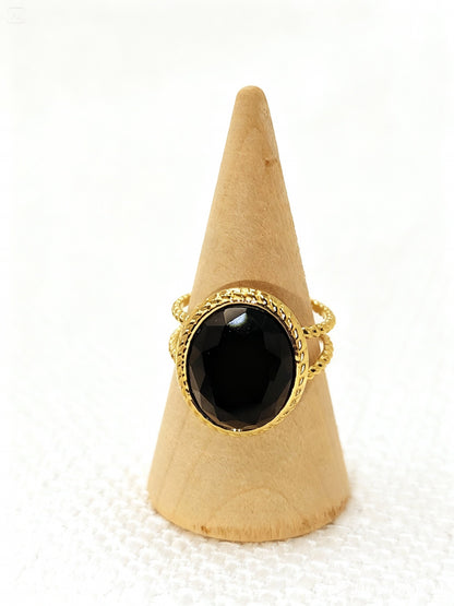 Bague "Tylor Western" acier inoxydable signé MILE MILA