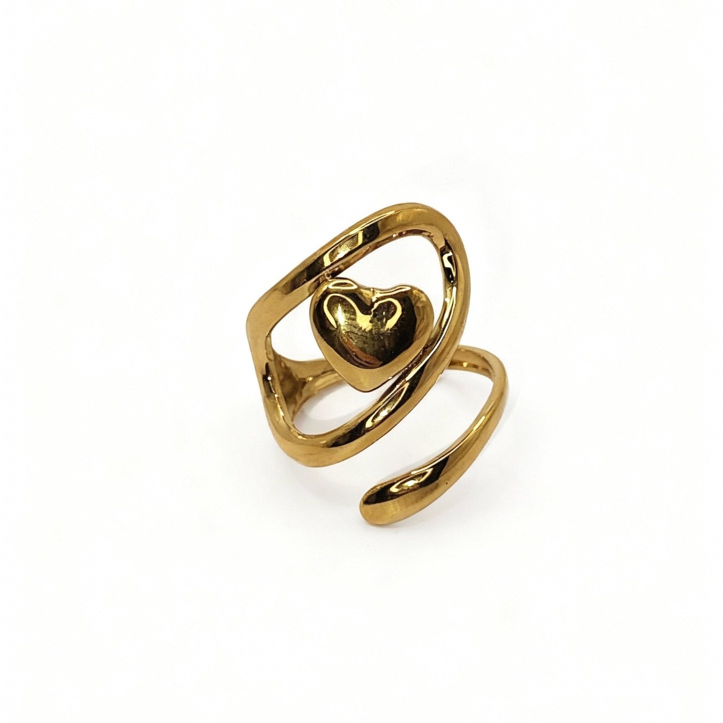 Bague Juliette Cœur Enlacé MILE MILA