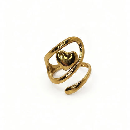 Bague Juliette Cœur Enlacé MILE MILA