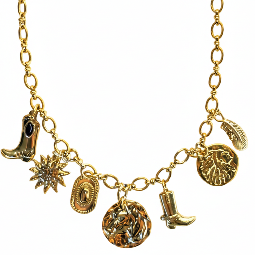 Collier Polly charms signé Milé Mila