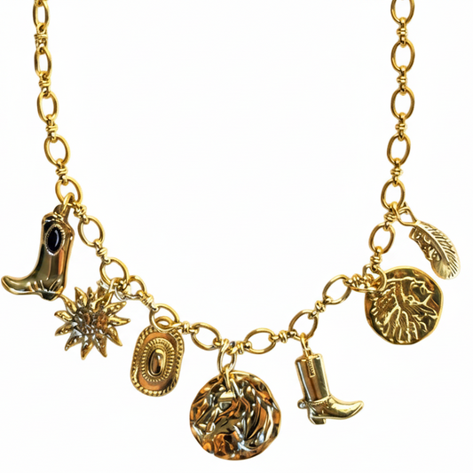 Collier Polly charms signé Milé Mila