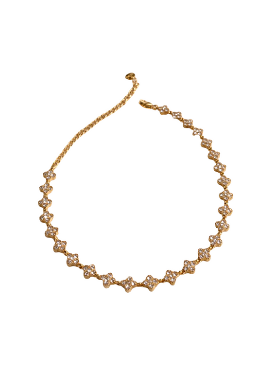 Collier Eden doré – Élégance lumineuse