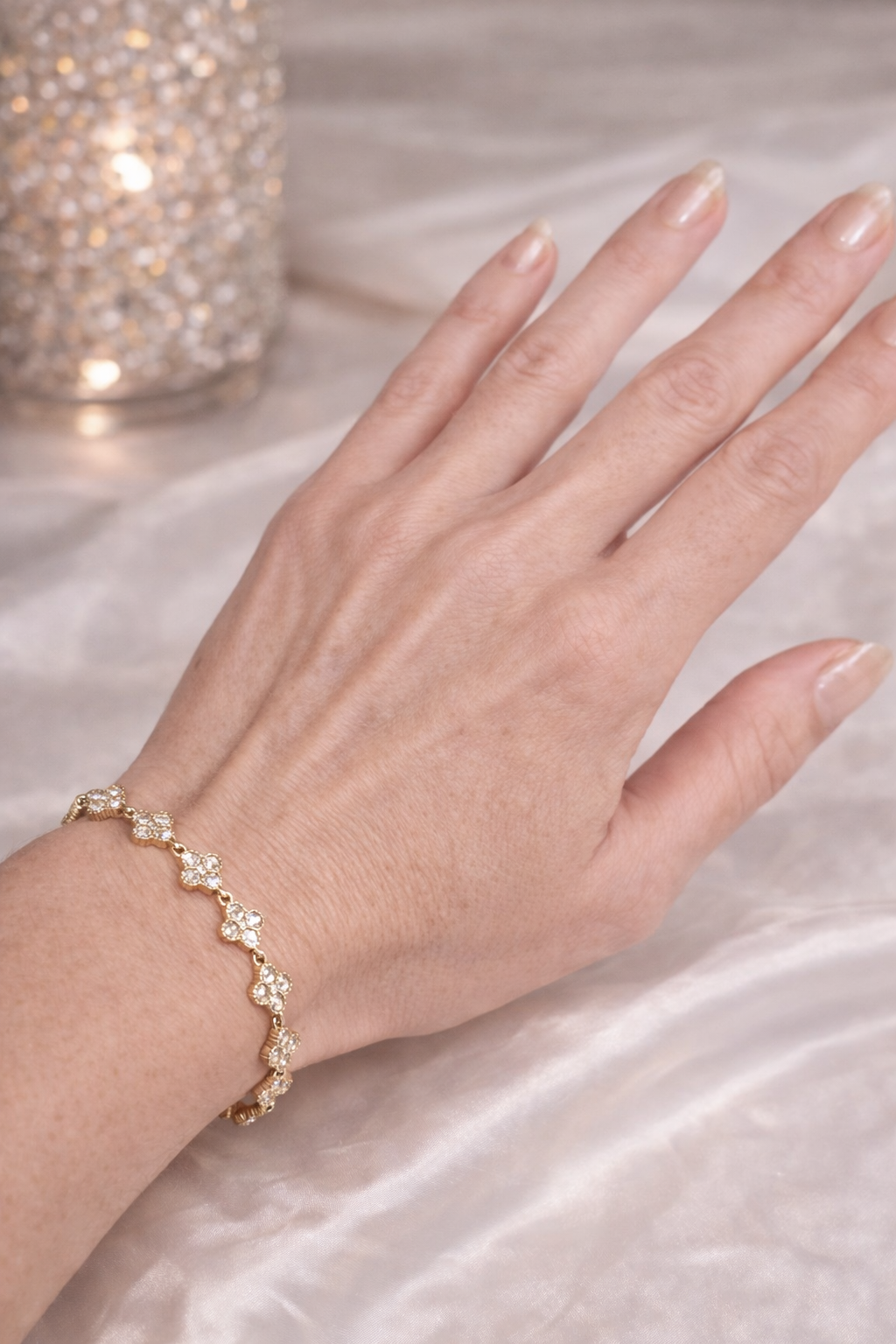 Bracelet Eden – Doré lumineux