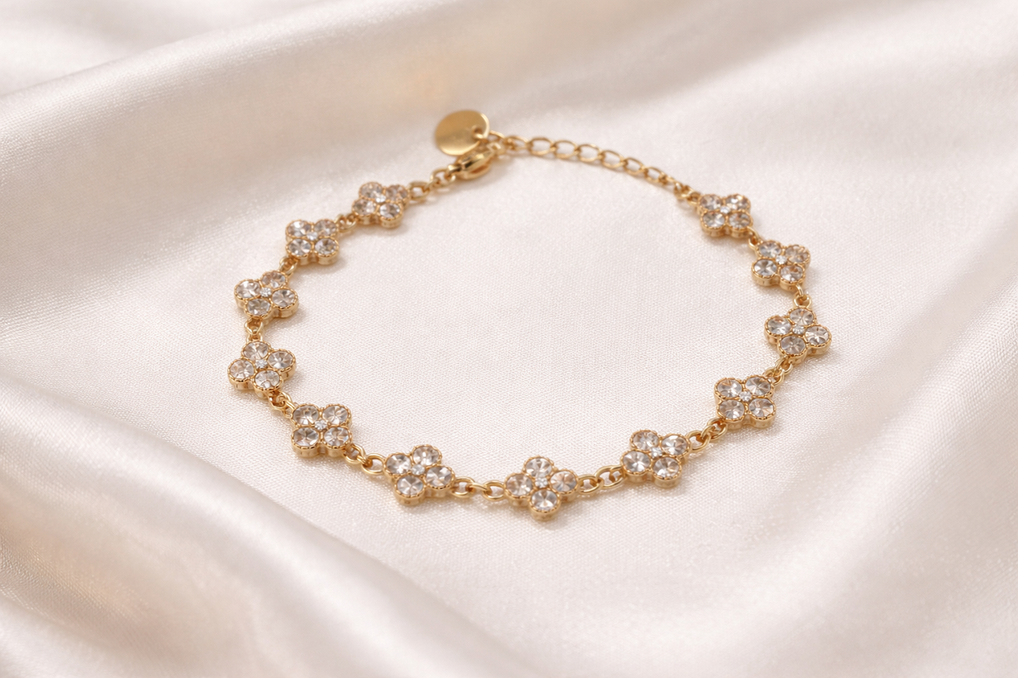 Bracelet Eden – Doré lumineux
